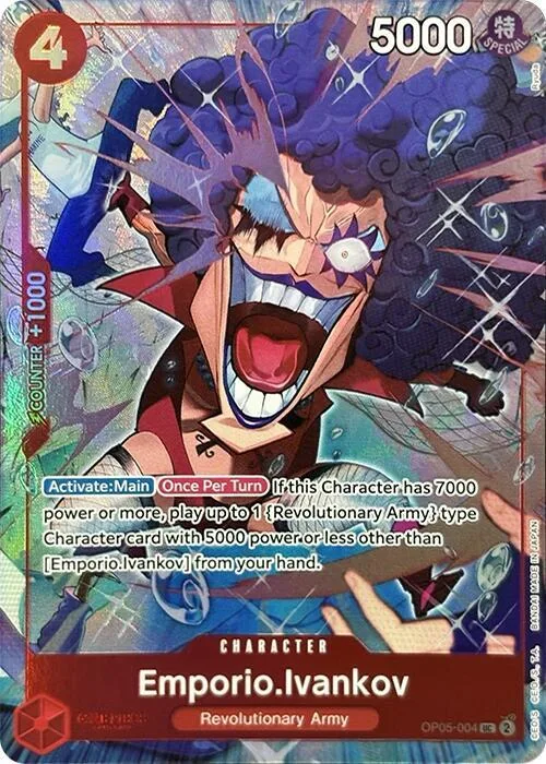 Emporio.Ivankov (Premium Card Collection -Best Selection Vol. 3-) #op5-004 – One Piece Promotion Cards
