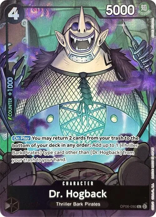 Dr. Hogback (Premium Card Collection -Best Selection Vol. 3-) #op6-090 – One Piece Promotion Cards