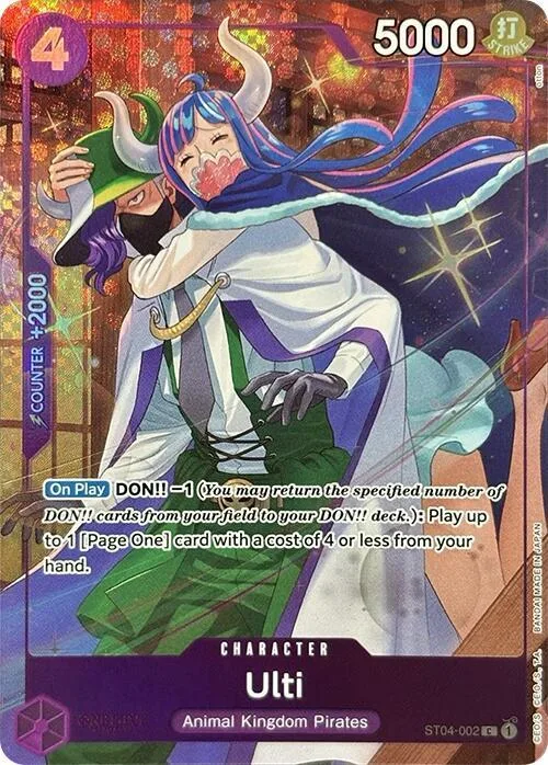 Ulti (Premium Card Collection -Best Selection Vol. 3-) #st4-002 – One Piece Promotion Cards