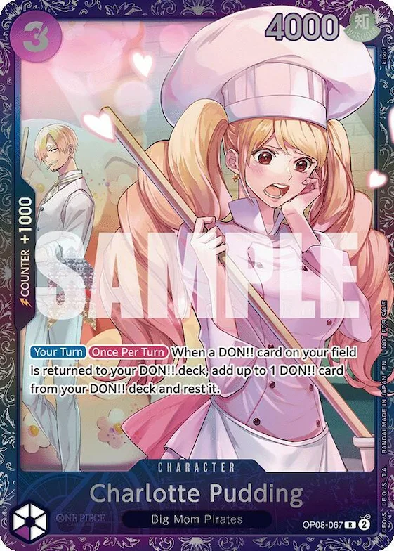 Charlotte Pudding (Treasure Cup 2025) #op8-067 – One Piece Promotion Cards
