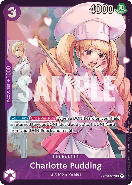 Charlotte Pudding (Store Treasure Cup 2025) #op8-067 – One Piece Promotion Cards
