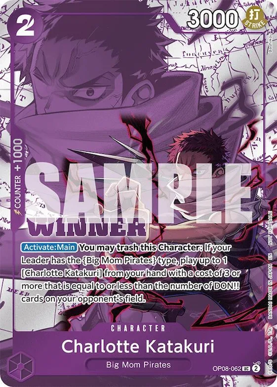 Charlotte Katakuri (Winner Pack 2025 Vol. 3) #op8-062 – One Piece Promotion Cards