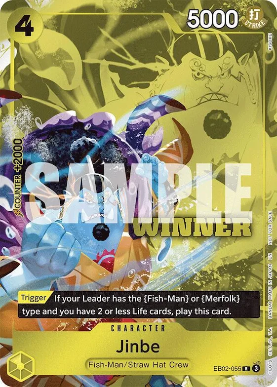 Jinbe (Winner Pack 2025 Vol. 3) #eb2-055 – One Piece Promotion Cards
