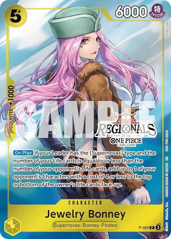 Jewelry Bonney (Offline Regional Participation Pack 2025 Vol.2) #p-085 – One Piece Promotion Cards