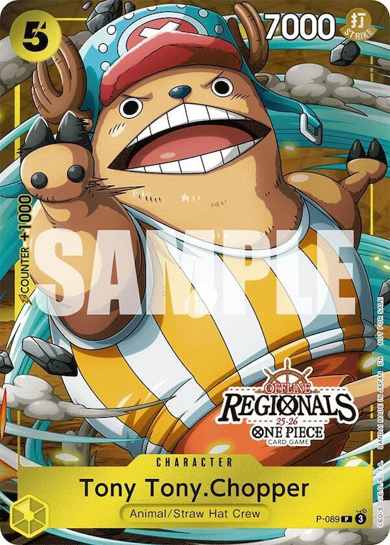 Tony Tony.Chopper (Offline Regional Participation Pack 2025 Vol.2) #p-089 – One Piece Promotion Cards