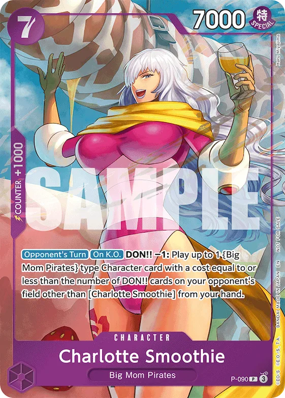 Charlotte Smoothie (Event Pack Vol. 7) #p-090 – One Piece Promotion Cards