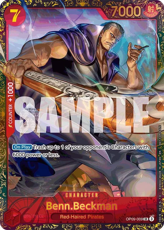 Benn.Beckman (Championship 25-26 Offline Regionals Season 2) #op9-009 – One Piece Promotion Cards