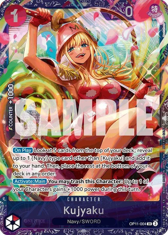 Kujyaku (Treasure Cup August 2025) #op11-004 – One Piece Promotion Cards