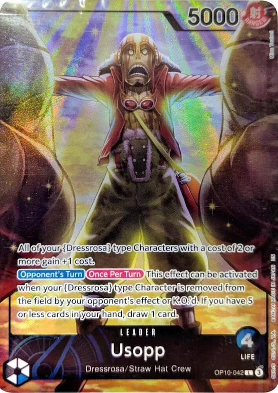 Usopp (Official Playmat -Limited Edition Vol. 3-) #op10-042 – One Piece Promotion Cards