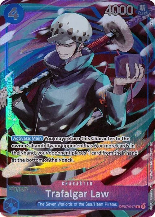 Trafalgar Law (Seven Warlords of the Sea Binder Set) #op7-047 – One Piece Promotion Cards