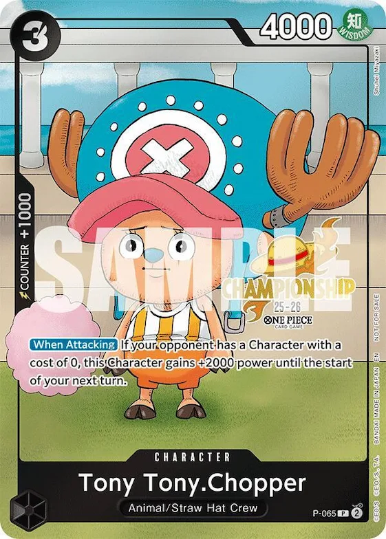 Tony Tony.Chopper (CS 25-26 Event Pack) #p-065 – One Piece Promotion Cards