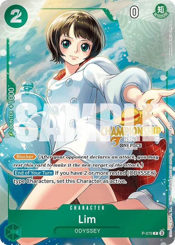 Lim (CS 25-26 Event Pack) #p-079 – One Piece Promotion Cards