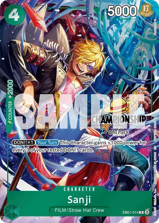 Sanji (CS 25-26 Celebration Pack) #eb1-014 – One Piece Promotion Cards