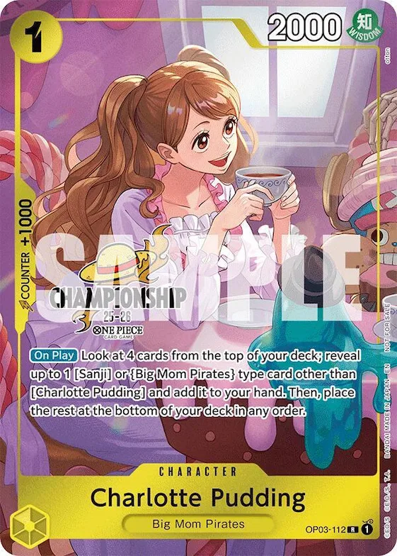 Charlotte Pudding (112) (CS 25-26 Celebration Pack) #op3-112 – One Piece Promotion Cards