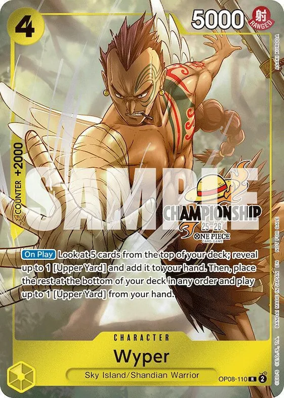 Wyper (CS 25-26 Celebration Pack) #op8-110 – One Piece Promotion Cards