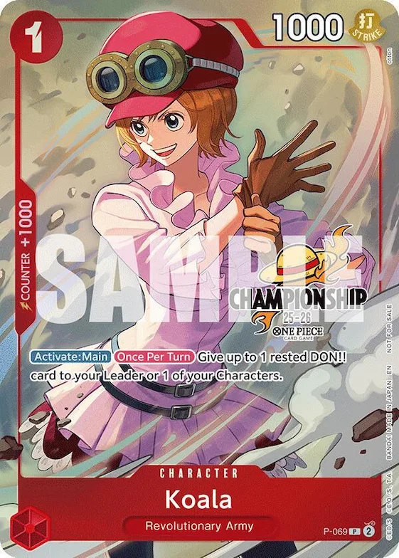 Koala (CS 25-26 Event Pack Finalist Ver.) #p-069 – One Piece Promotion Cards