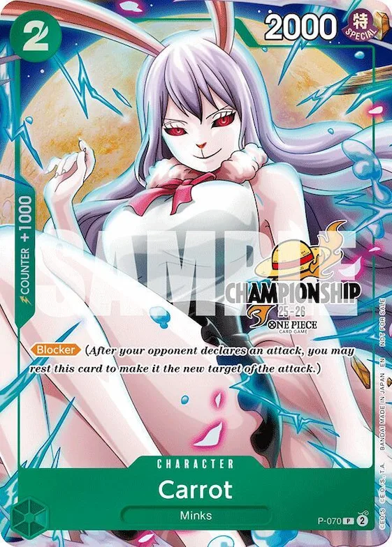 Carrot (CS 25-26 Event Pack Finalist Ver.) #p-070 – One Piece Promotion Cards