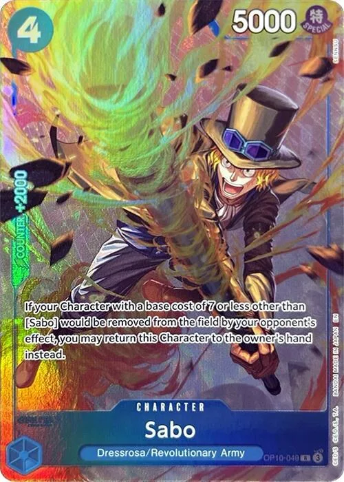 Sabo (Premium Card Collection -Best Selection Vol. 4-) #op10-049 – One Piece Promotion Cards