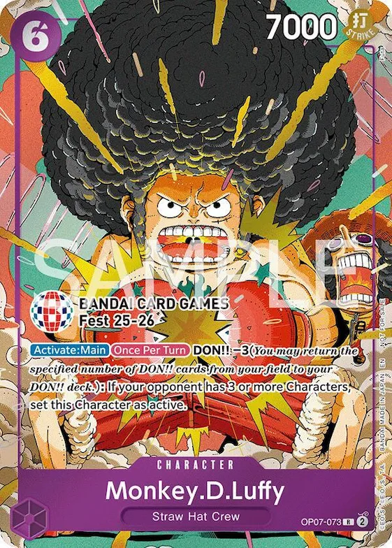 Monkey.D.Luffy (BANDAI Card Games Fest 25-26) #op7-073 – One Piece Promotion Cards