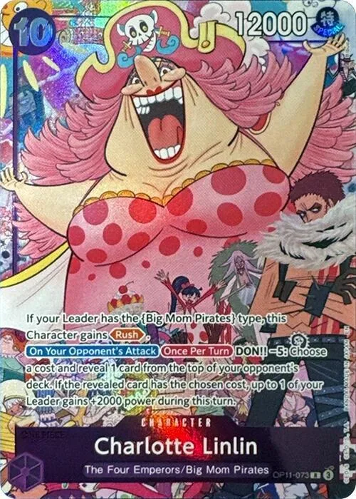 Charlotte Linlin (Premium Card Collection -6 assort vol.1-) #op11-073 – One Piece Promotion Cards