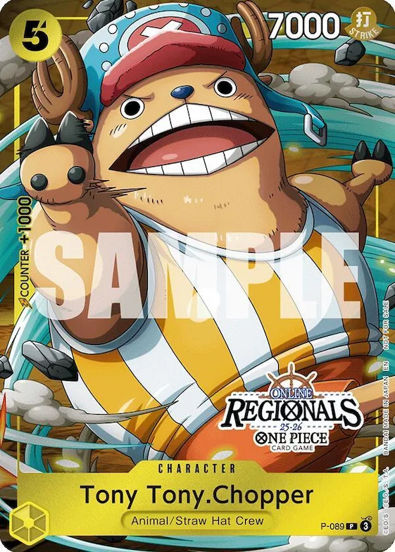 Tony Tony.Chopper (Online Regional Participation Pack 2025 Vol.2) #p-089 – One Piece Promotion Cards
