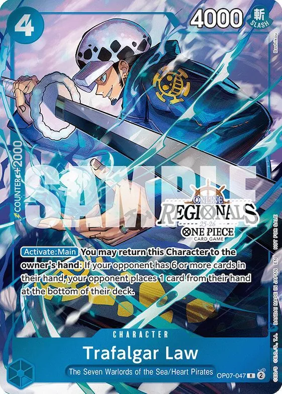 Trafalgar Law (Online Regional Participation Pack 2025 Vol.2) #op7-047 – One Piece Promotion Cards