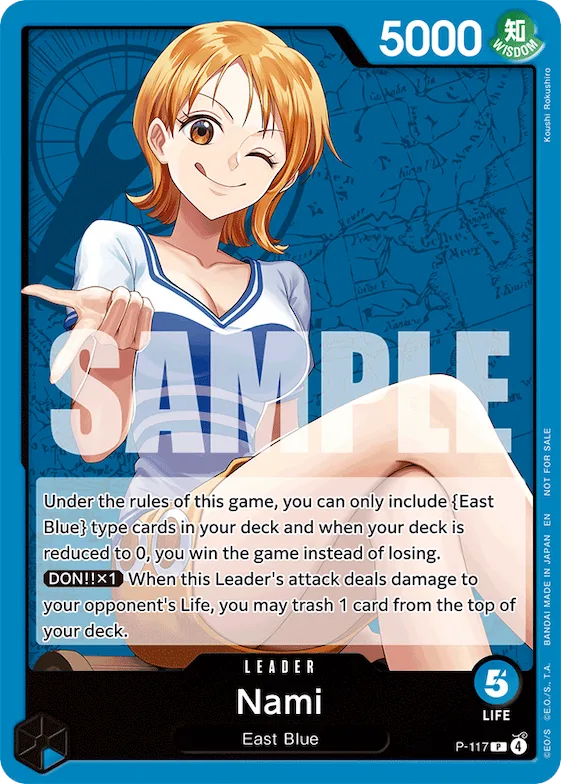 Nami - P-117 #p-117 – One Piece Promotion Cards