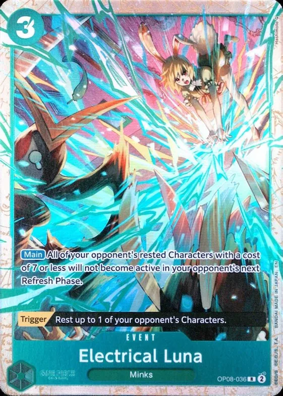 Electrical Luna (Premium Card Collection -Best Selection Vol. 5-) #op8-036 – One Piece Promotion Cards