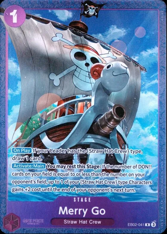 Merry Go (Premium Card Collection -Best Selection Vol. 5-) #eb2-041 – One Piece Promotion Cards