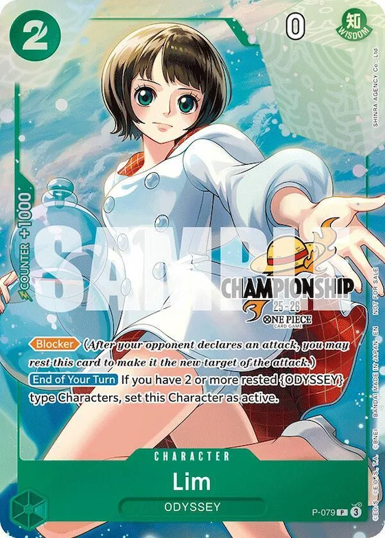 Lim (CS 25-26 Event Pack Finalist Ver.) #p-079 – One Piece Promotion Cards