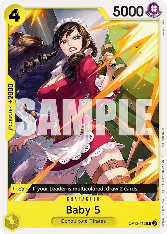 Baby 5 (Tournament Pack 2026 Vol. 1) #op12-112 – One Piece Promotion Cards