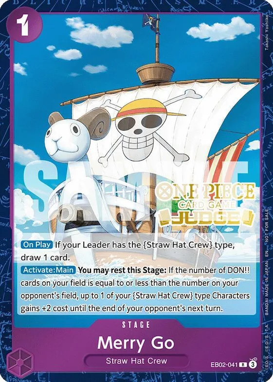 Merry Go (Judge Pack Vol. 7) #eb2-041 – One Piece Promotion Cards