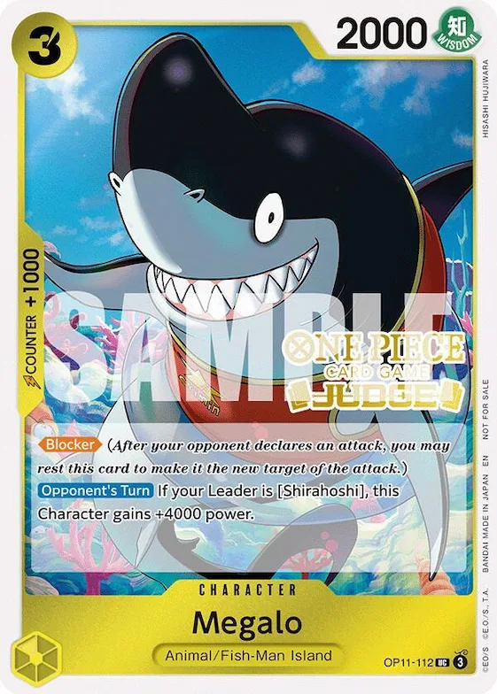 Megalo (Judge Pack Vol. 7) #op11-112 – One Piece Promotion Cards