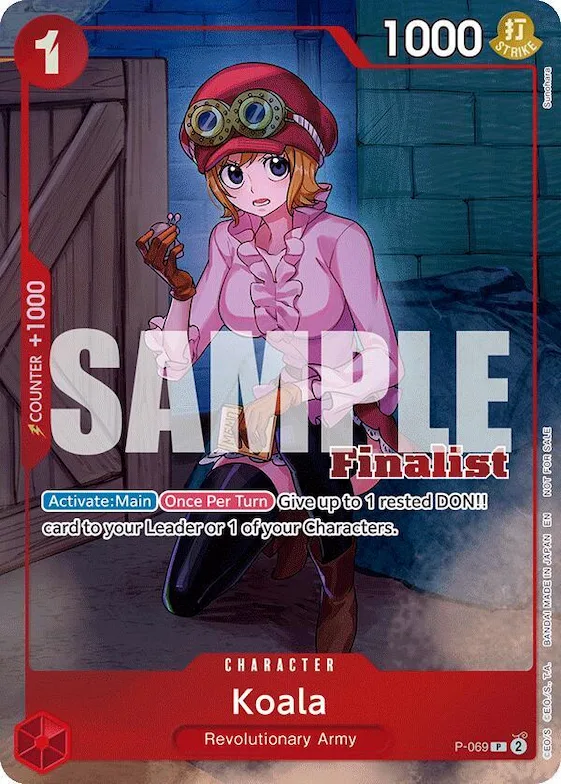 Koala (CS 25-26 Finalist Card Set 2) #p-069 – One Piece Promotion Cards