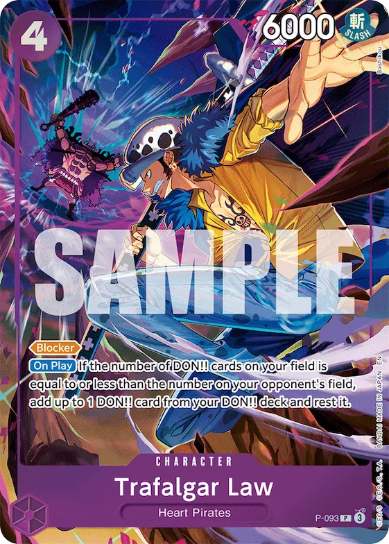 Trafalgar Law (Illustration Box Vol.6) #p-093 – One Piece Promotion Cards
