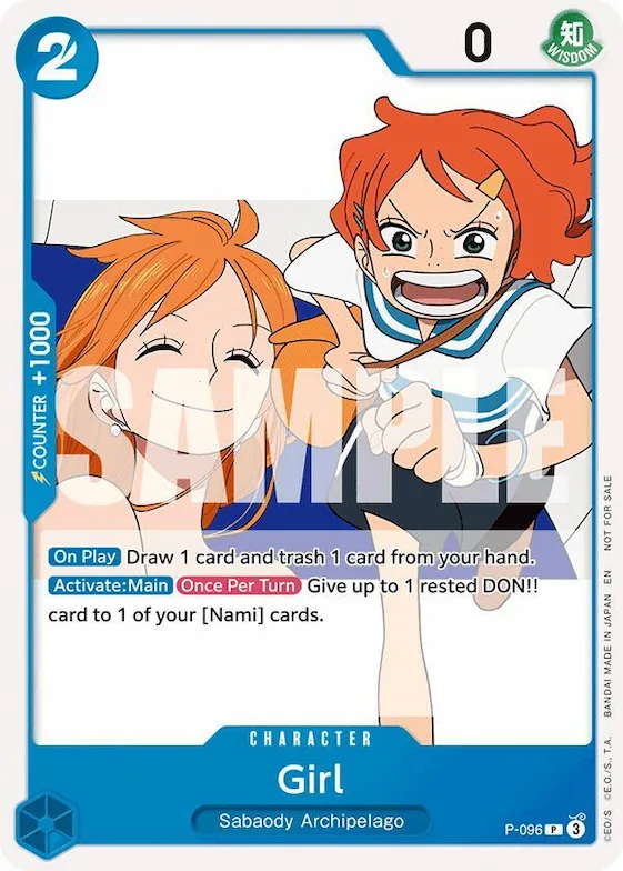 Girl (OP14 Release Event) #p-096 – One Piece Promotion Cards