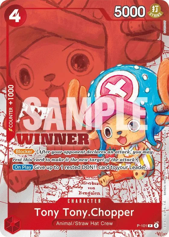Tony Tony.Chopper (Winner Pack 2026 Vol. 2) #p-101 – One Piece Promotion Cards