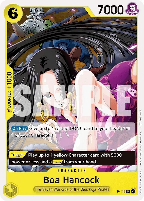 Boa Hancock (OP15 Release Event) #p-115 – One Piece Promotion Cards