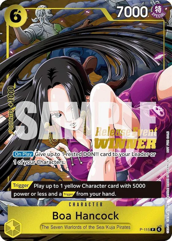 Boa Hancock (OP15 Release Event Winner) #p-115 – One Piece Promotion Cards