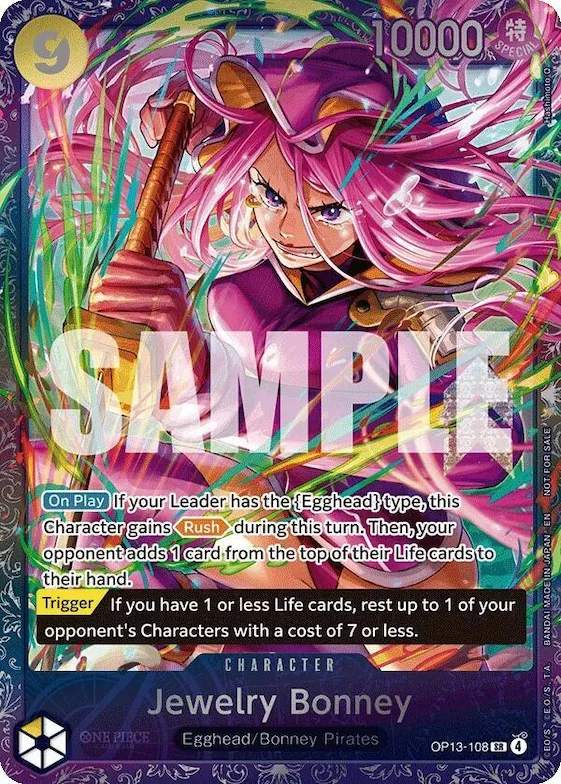 Jewelry Bonney (Treasure Cup May 2026) #op13-108 – One Piece Promotion Cards