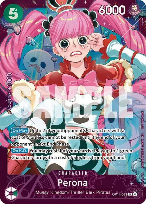 Perona (Extra Grand Battle for Stores 2026) #op14-033 – One Piece Promotion Cards