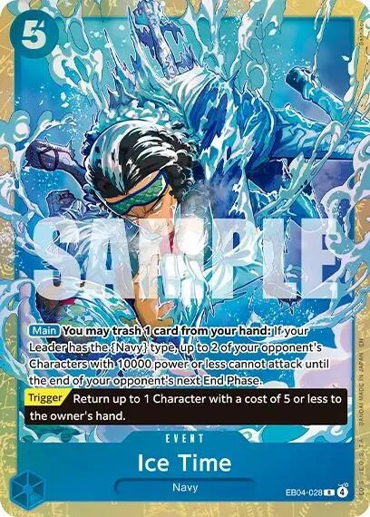 Ice Time (Premium Card Collection -Best Selection Vol. 6-) #eb4-028 – One Piece Promotion Cards