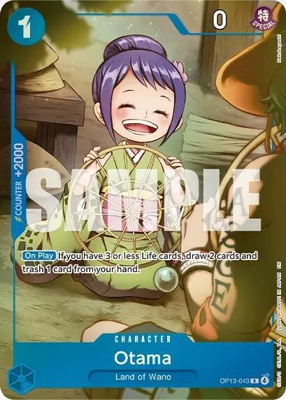 Otama (Premium Card Collection -Best Selection Vol. 6-) #op13-043 – One Piece Promotion Cards