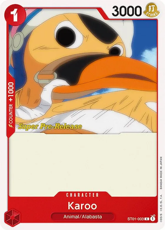 Karoo #st1-003 – Super Pre-Release Starter Deck 1: Straw Hat Crew
