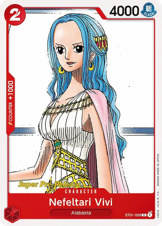 Nefeltari Vivi #st1-009 – Super Pre-Release Starter Deck 1: Straw Hat Crew
