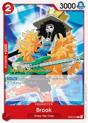 Brook st1-011 – ST01 – Super Pre-Release Starter Deck 1: Straw Hat Crew