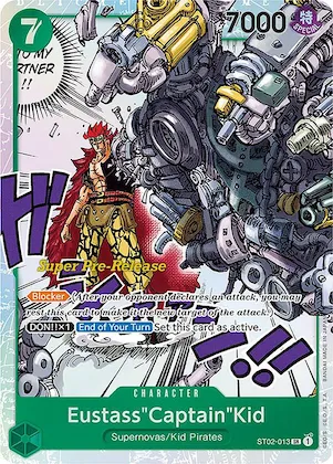 Eustass"Captain"Kid (013) #st2-013 – Super Pre-Release Starter Deck 2: Worst Generation