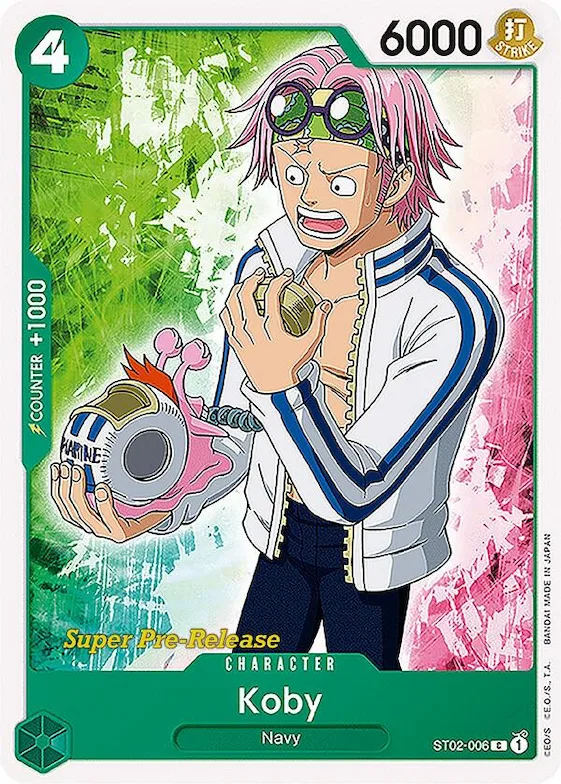 Koby #st2-006 – Super Pre-Release Starter Deck 2: Worst Generation