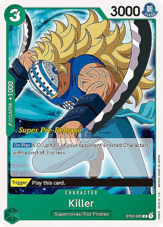 Killer #st2-005 – Super Pre-Release Starter Deck 2: Worst Generation