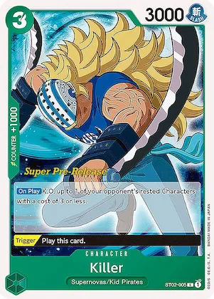 Killer #st2-005 – Super Pre-Release Starter Deck 2: Worst Generation